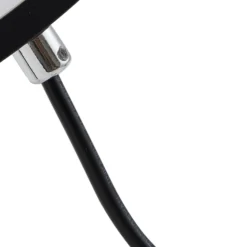 Lindby LED-Solar-Erdspießleuchte Syrene, 45 cm, schwarz, Alu