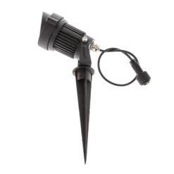 Lindby LED-Solar-Erdspießleuchte Malida, 3er-Set, schwarz