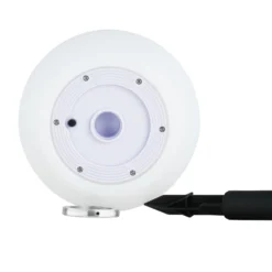 Lindby LED-Solarlampen Lago, RGBW, 3er-Set, Kugeln, Erdspieß