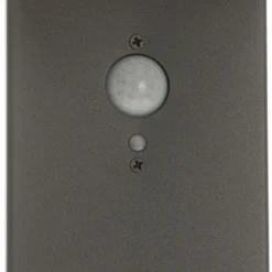 Lindby LED-Solar-Pollerleuchte Chioma, anthrazit, Sensor