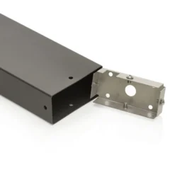 Lindby LED-Solar-Pollerleuchte Chioma, anthrazit, Sensor
