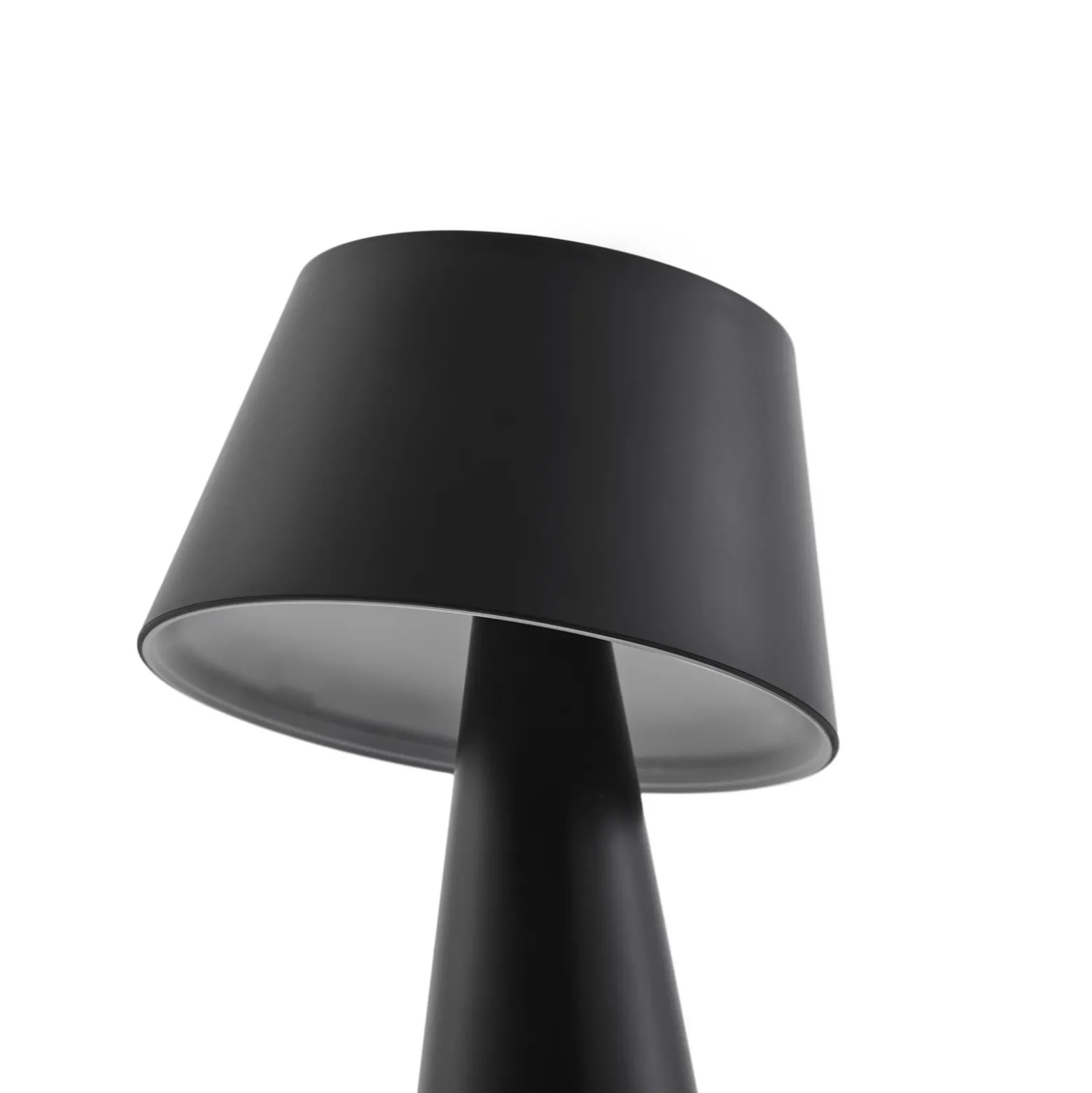 Lindby LED-Solartischlampe Lirinor schwarz Kunststoff 13 cm