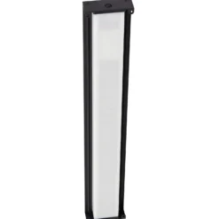 Lindby LED-Solar-Wandleuchte Laarni, dimmbar, IP54, schwarz