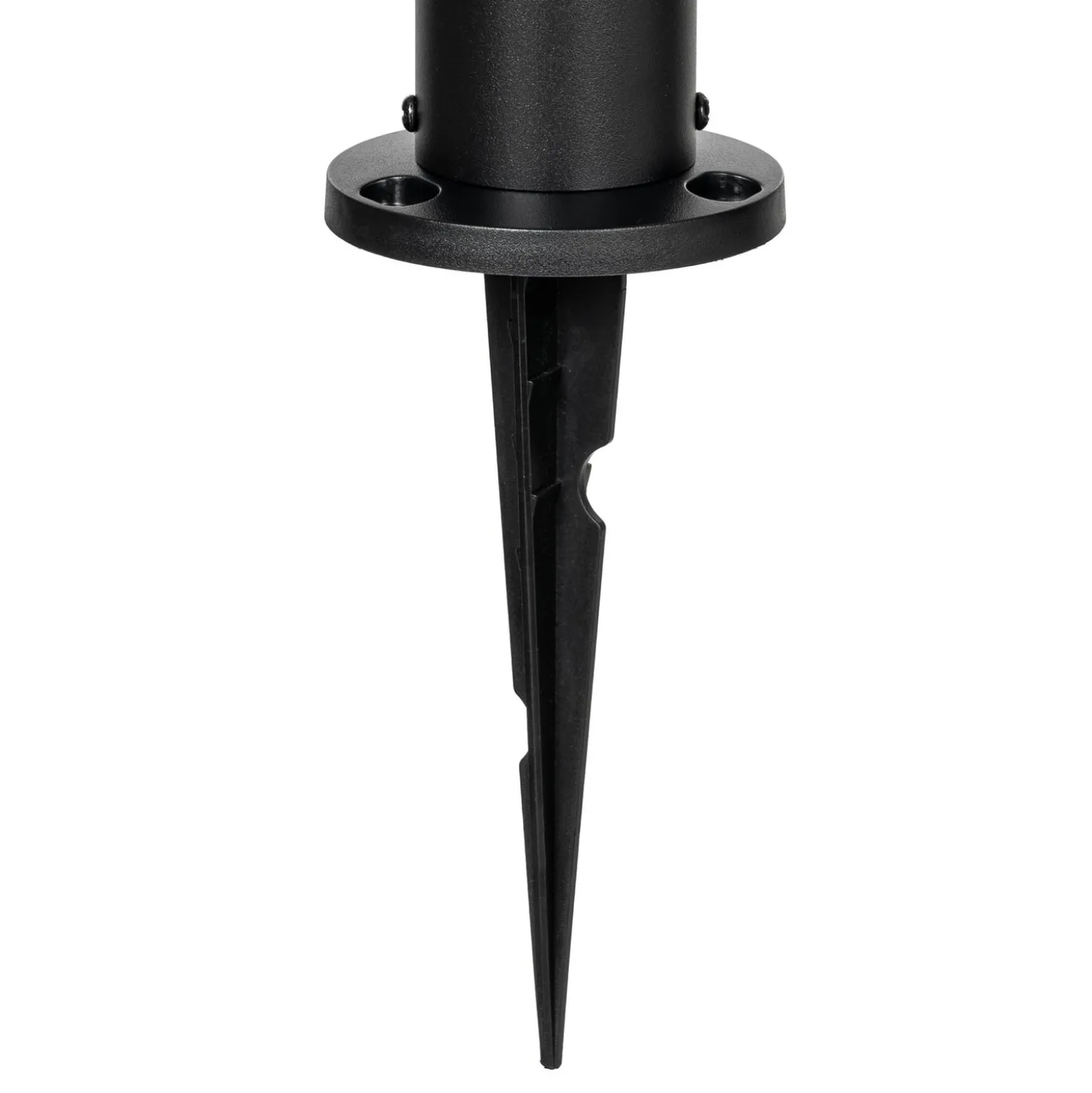 Lindby LED-Solarwegeleuchte Obintu, schwarz, 63 cm, Sensor