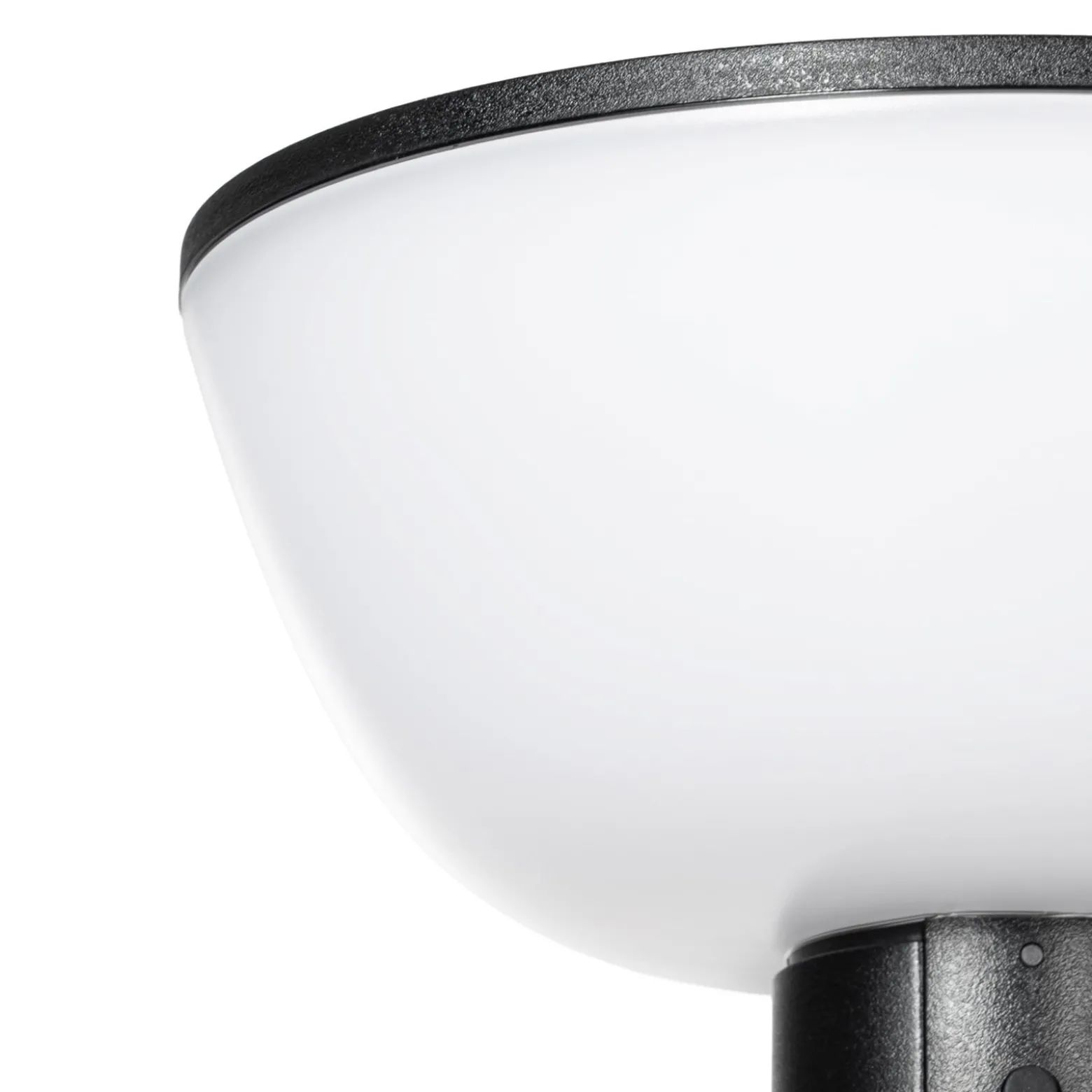 Lindby LED-Solarwegeleuchte Obintu, schwarz, 63 cm, Sensor
