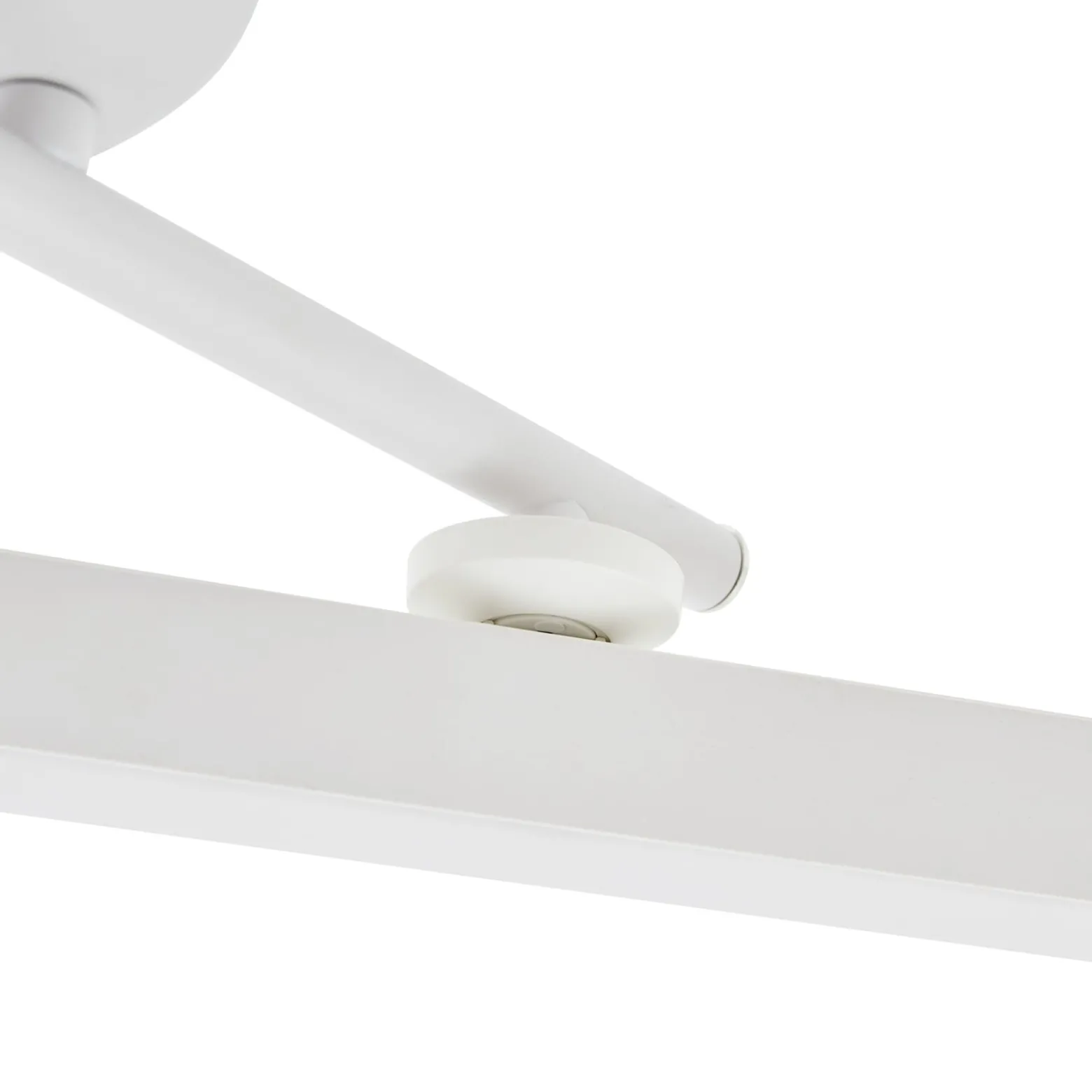 Lindby LED-Strahler Eldrin, weiß, 2-flg., Lichtleiste