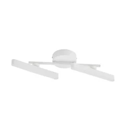 Lindby LED-Strahler Eldrin, weiß, 2-flg., Lichtleiste