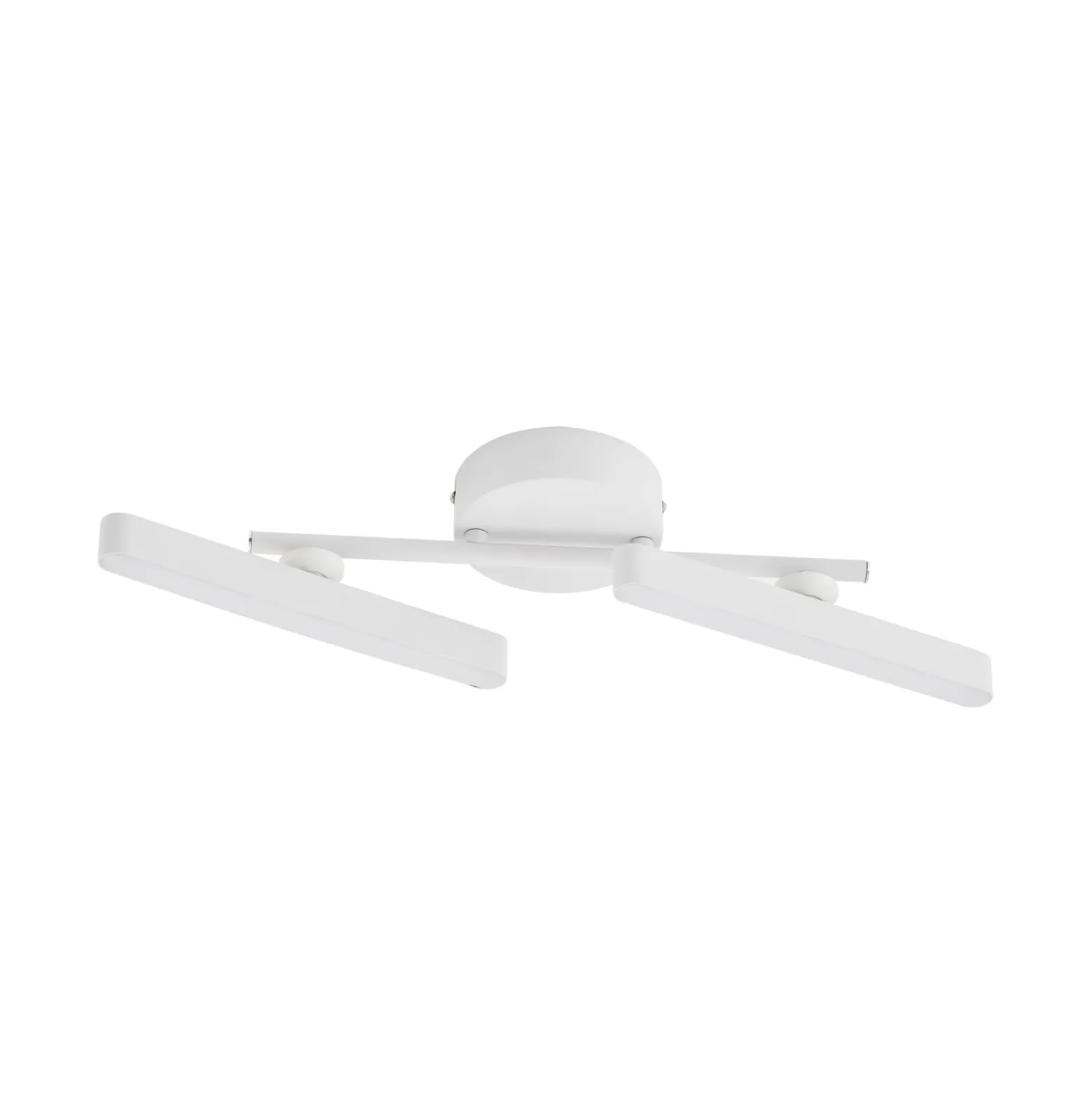 Lindby LED-Strahler Eldrin, weiß, 2-flg., Lichtleiste