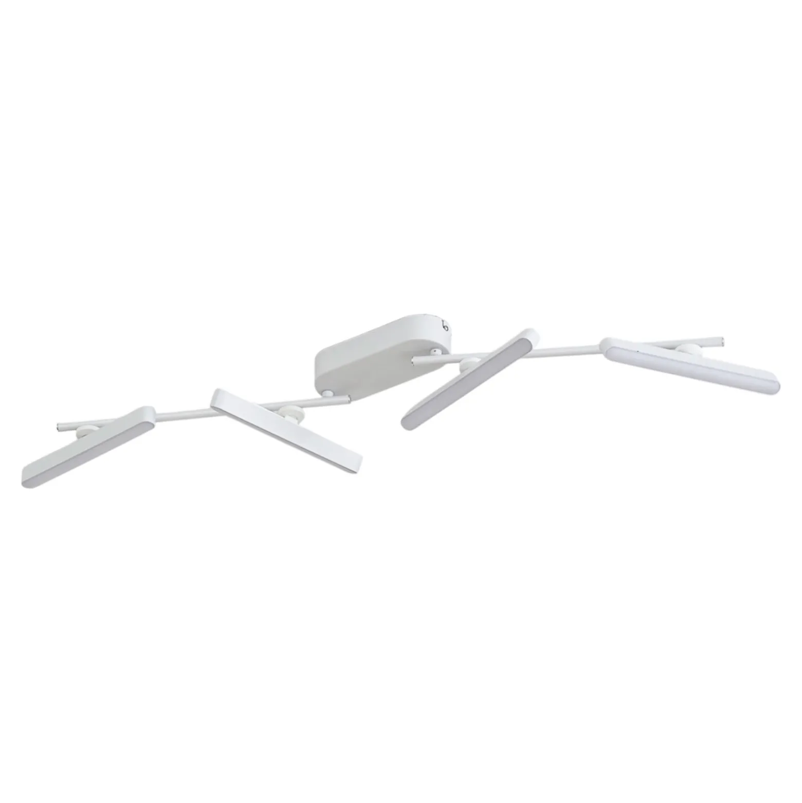 Lindby LED-Strahler Eldrin, weiß, 4-flg., Lichtleiste
