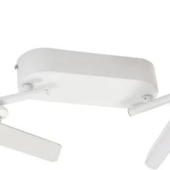 Lindby LED-Strahler Eldrin, weiß, 4-flg., Lichtleiste