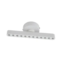 Lindby LED-Strahler Eldrin, weiß, 1-flg., Lichtpunkte