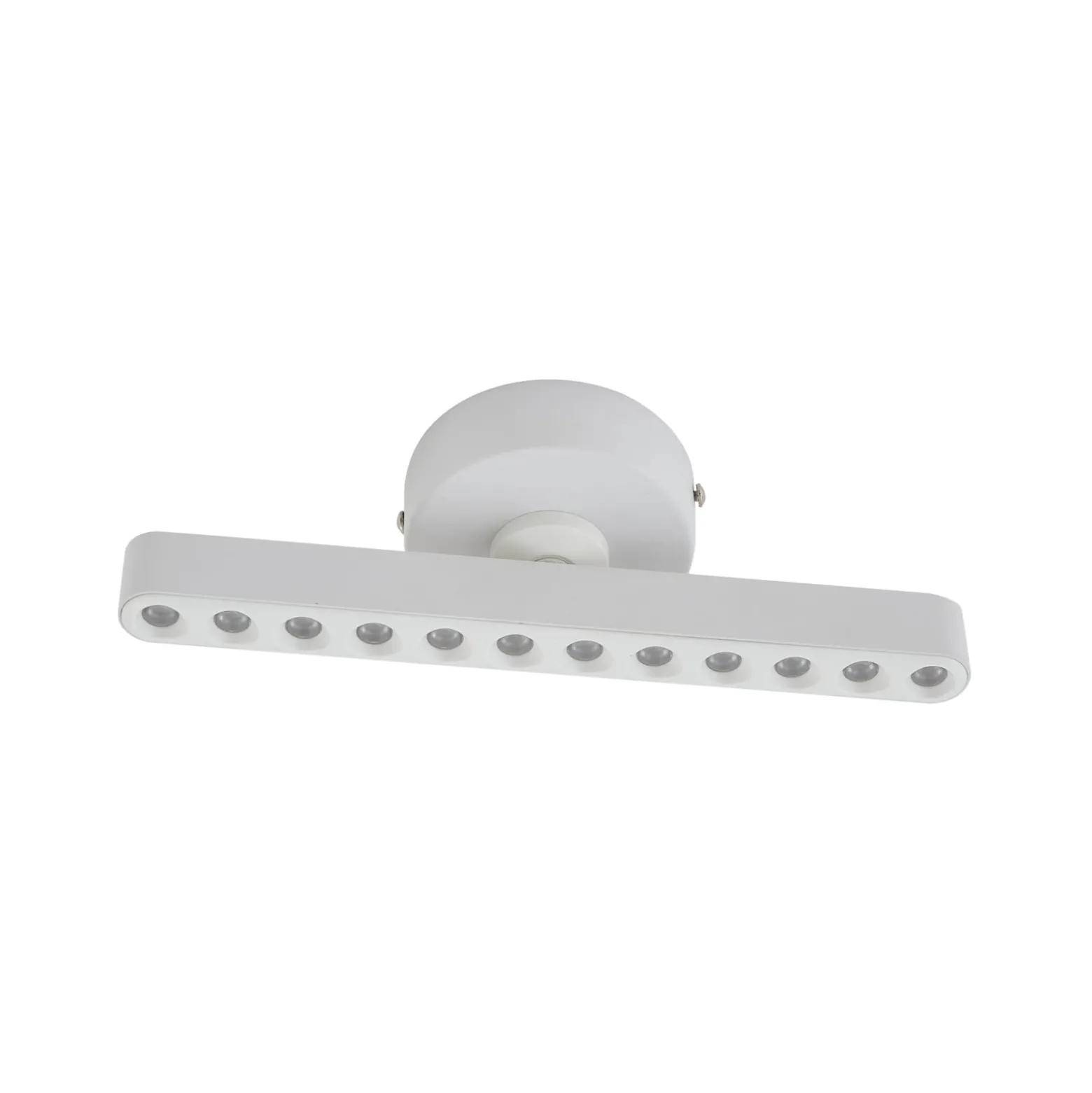 Lindby LED-Strahler Eldrin, weiß, 1-flg., Lichtpunkte