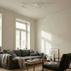 Lindby LED-Strahler Eldrin, weiß, 4-flg., Lichtpunkte