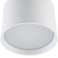 Lindby LED-Strahler Nivoria, Ø 12 cm, 15 W, weiß, Metall