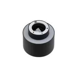 Lindby LED-Strahler Nivoria, 11 x 9 cm, schwarz, Metall