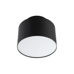 Lindby LED-Strahler Nivoria, 11 x 9 cm, schwarz, Metall