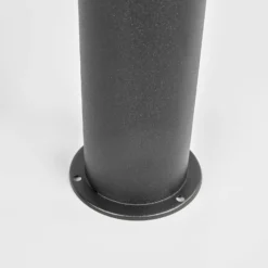 Lindby LED-Wegelampe Lanea, 60 cm, schwarz, Sensor, IP44