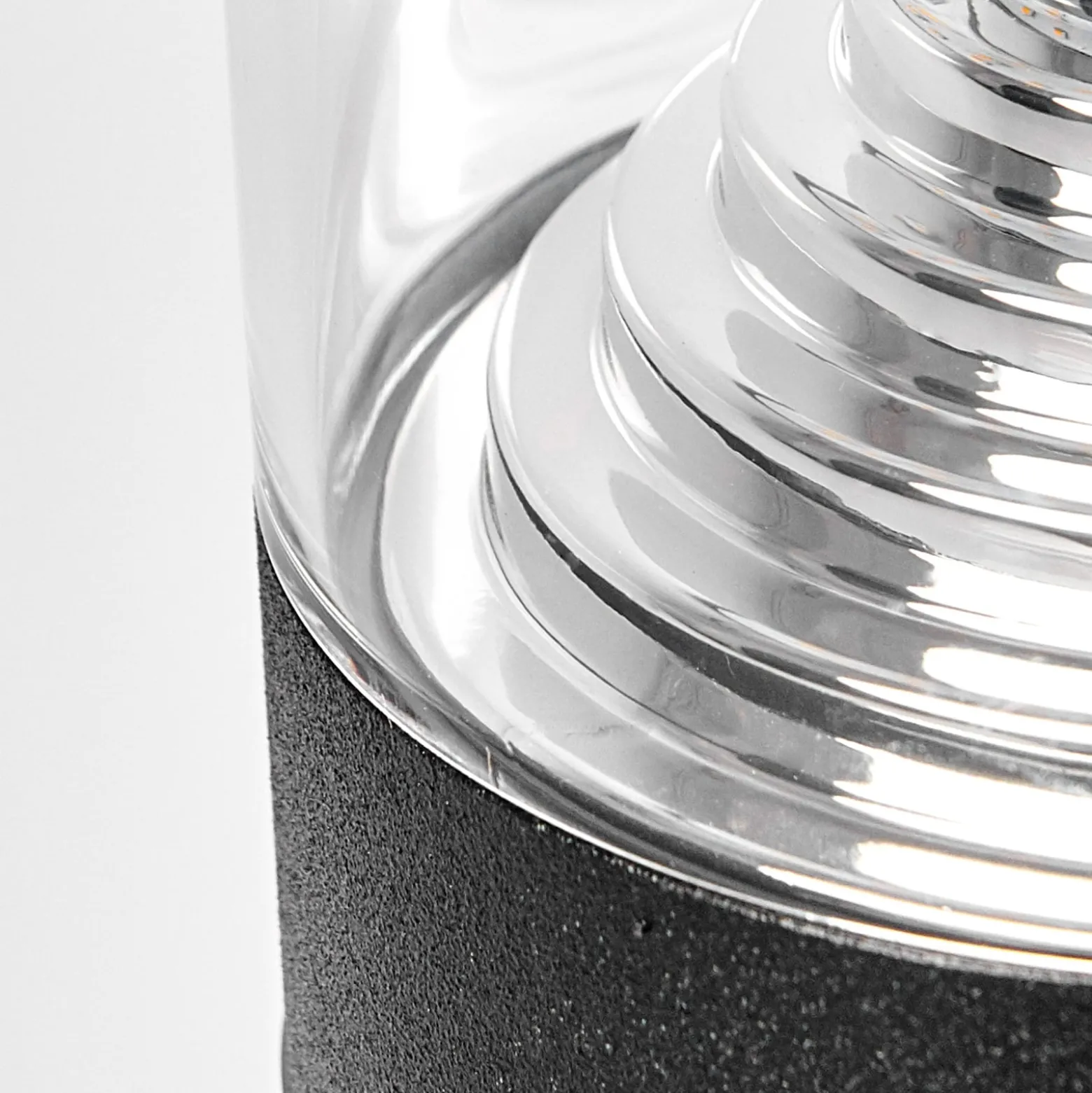 Lindby LED-Wegelampe Lanea, 60 cm, schwarz, Sensor, IP44