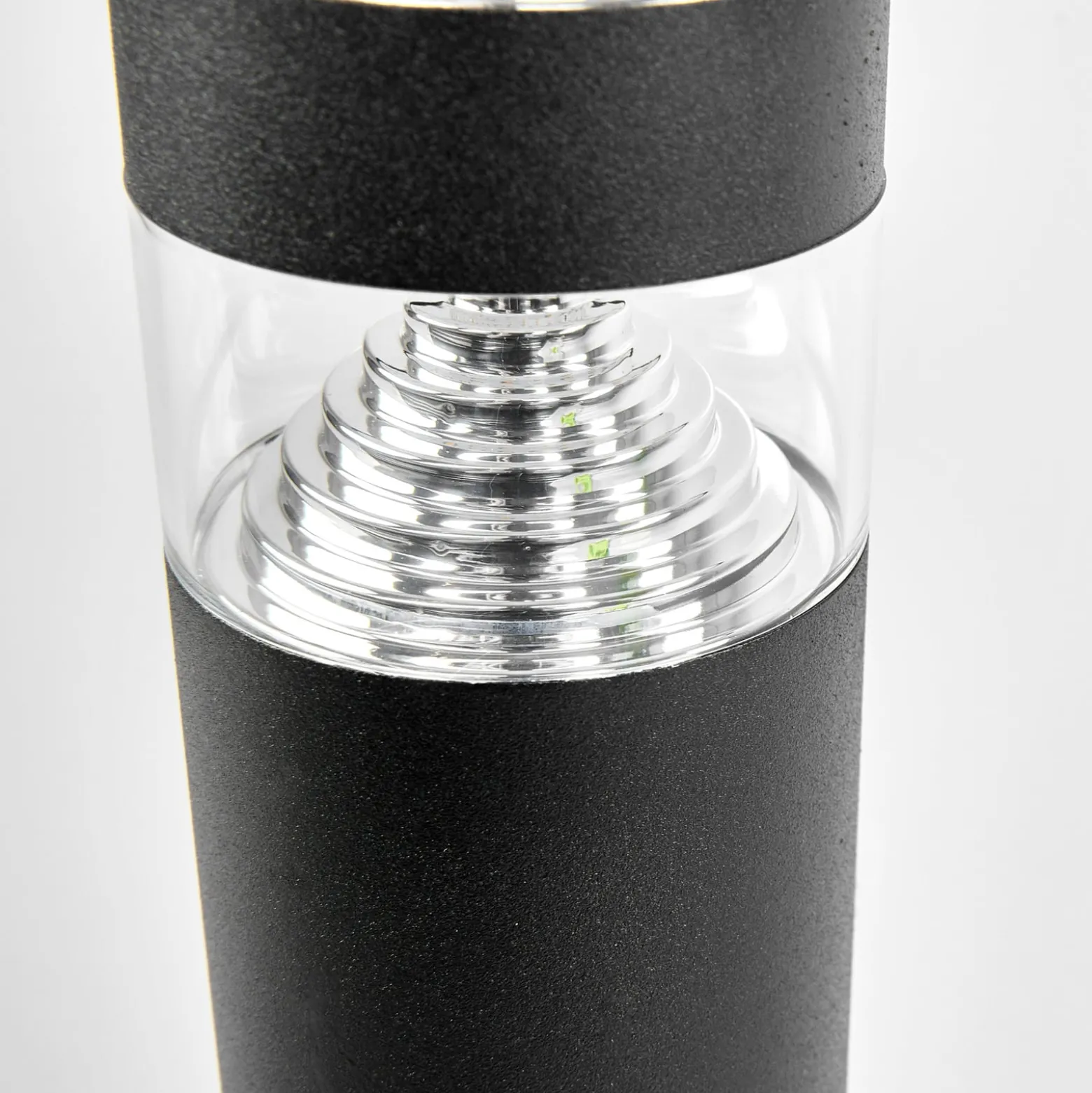 Lindby LED-Wegelampe Lanea, 60 cm, schwarz, Edelstahl, IP44
