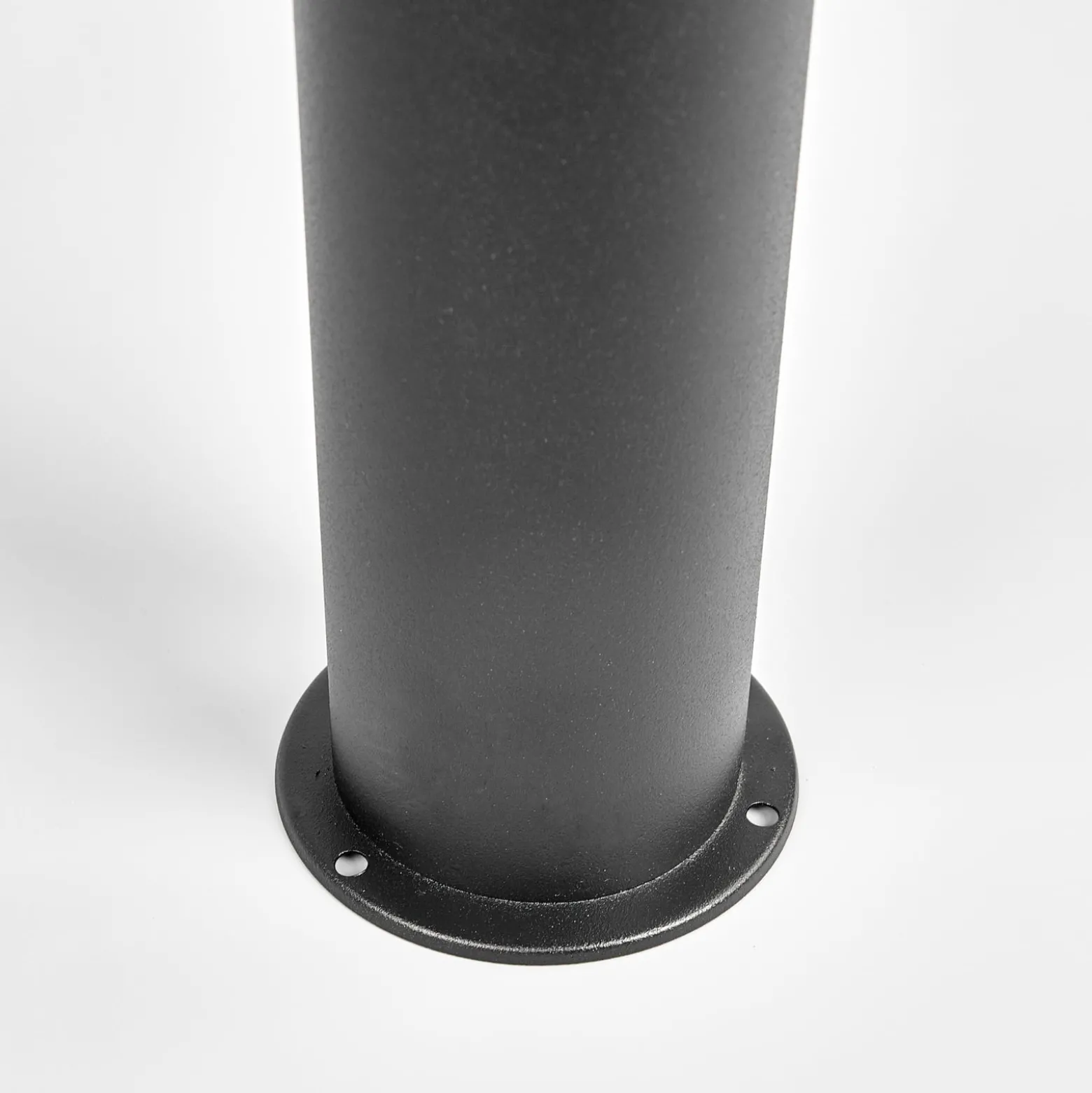 Lindby LED-Wegelampe Lanea, 60 cm, schwarz, Edelstahl, IP44