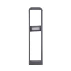 Lindby LED-Wegeleuchte Darko, 100cm, grau, Metall, IP54