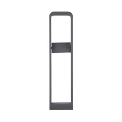 Lindby LED-Wegeleuchte Darko, 100cm, grau, Metall, IP54