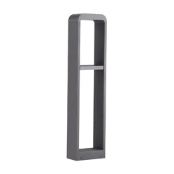Lindby LED-Wegeleuchte Darko, 80 cm, grau, Metall, IP54