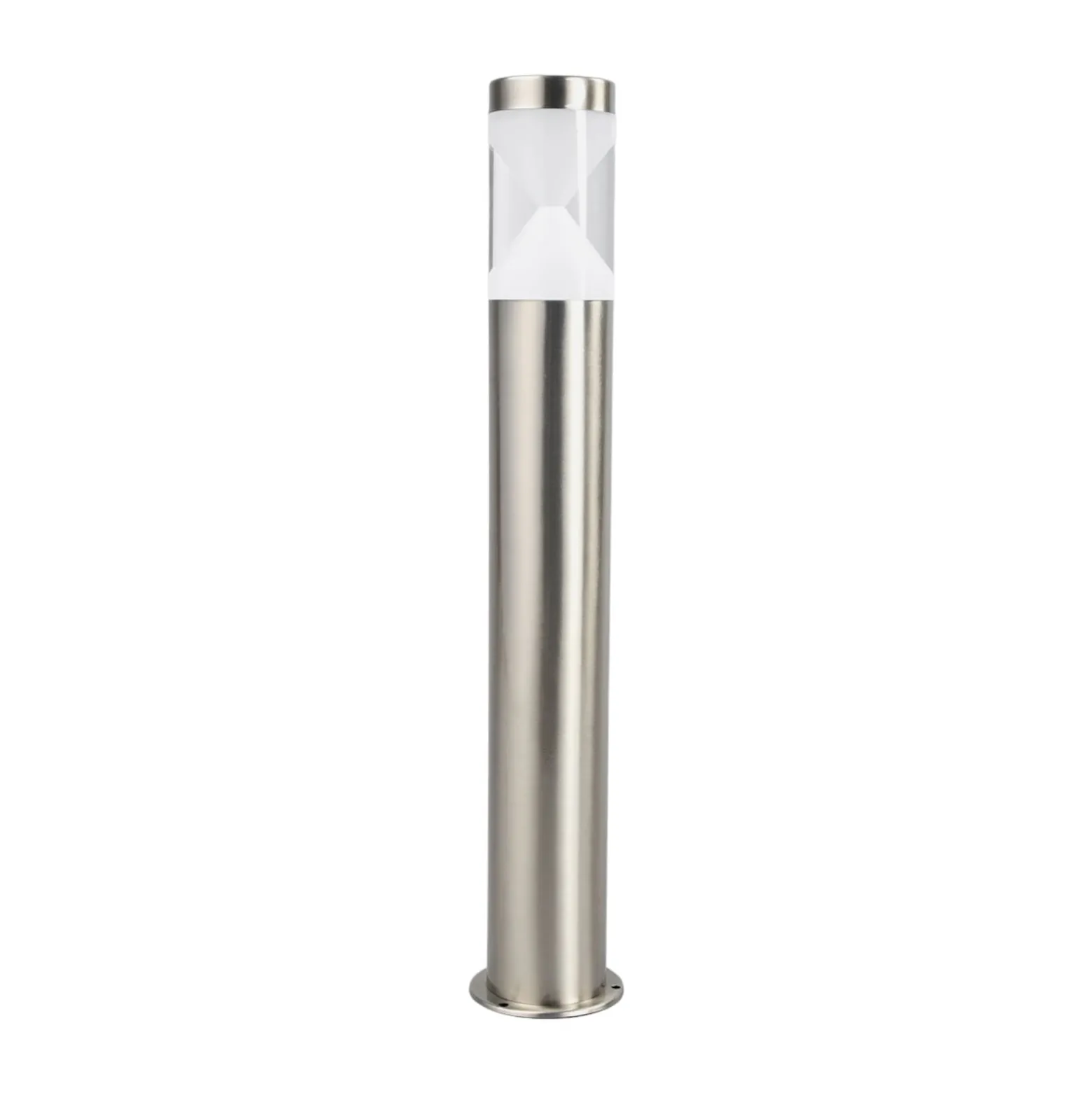 Lindby LED-Wegeleuchte Fabrizio, Höhe 56 cm, Edelstahl