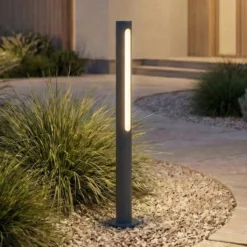 Lindby LED-Wegeleuchte Liravel, Höhe 60 cm, anthrazit, IP65