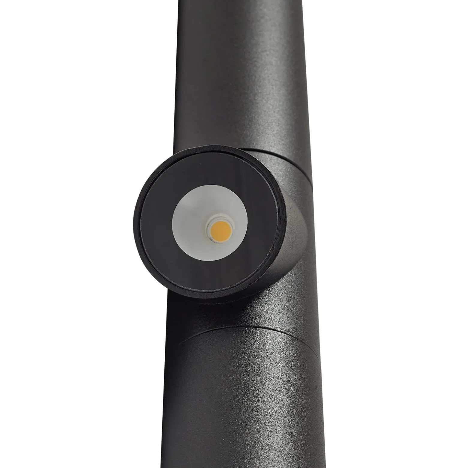 Lindby LED-Wegeleuchte Luzian, Höhe 120cm, schwarz, Erdspieß