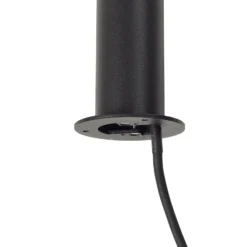 Lindby LED-Wegeleuchte Luzian, Höhe 120cm, schwarz, Erdspieß