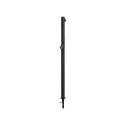 Lindby LED-Wegeleuchte Luzian, Höhe 120cm, schwarz, Erdspieß