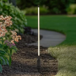 Lindby LED-Wegeleuchte Neano, 80 cm, schwarz, Metall, IP65
