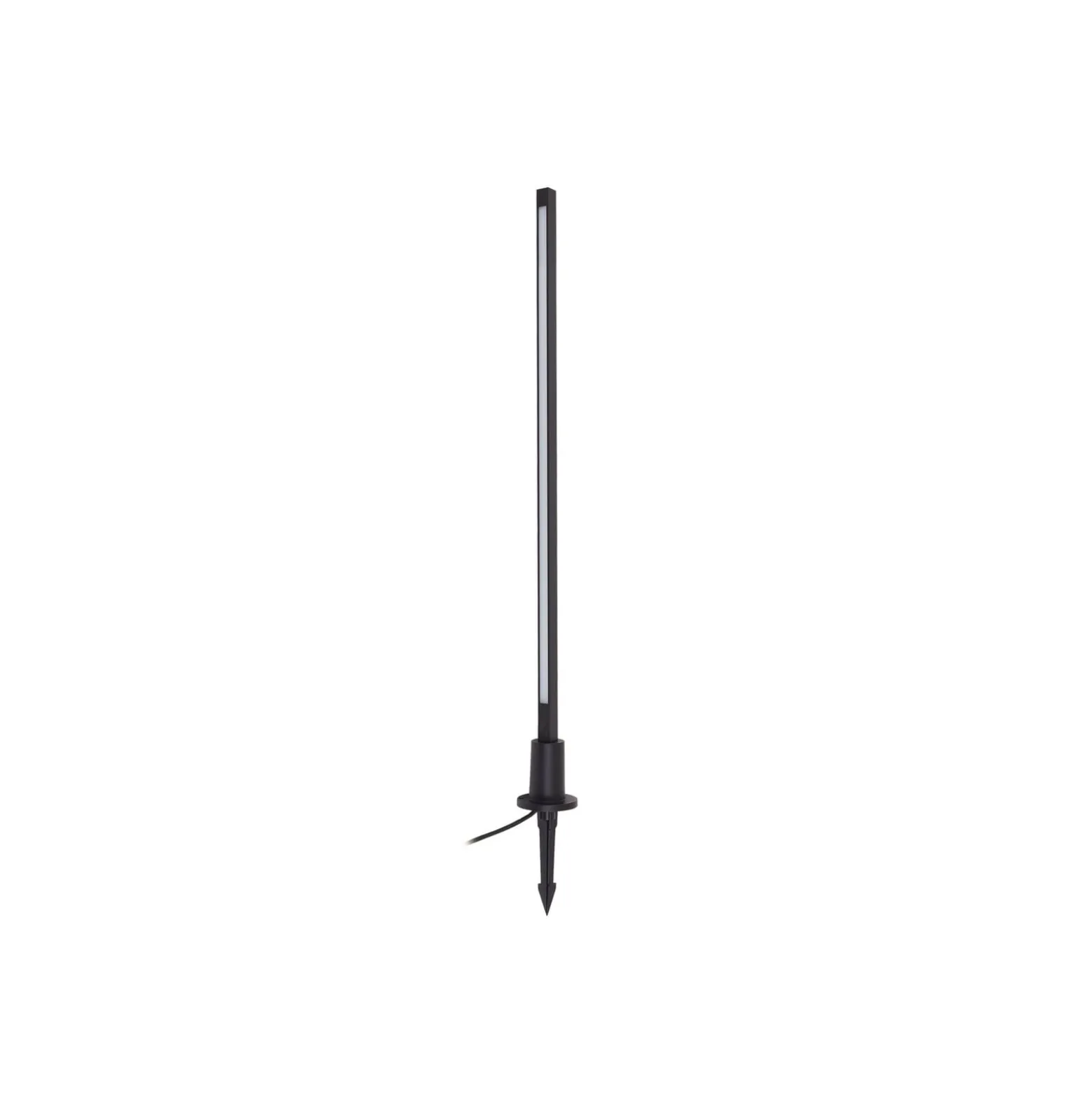 Lindby LED-Wegeleuchte Neano, 80 cm, schwarz, Metall, IP65
