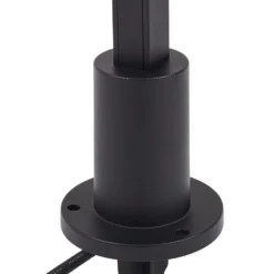 Lindby LED-Wegeleuchte Neano, 80 cm, schwarz, Metall, IP65