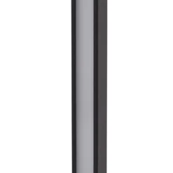 Lindby LED-Wegeleuchte Neano, 120 cm, schwarz, Metall, IP65