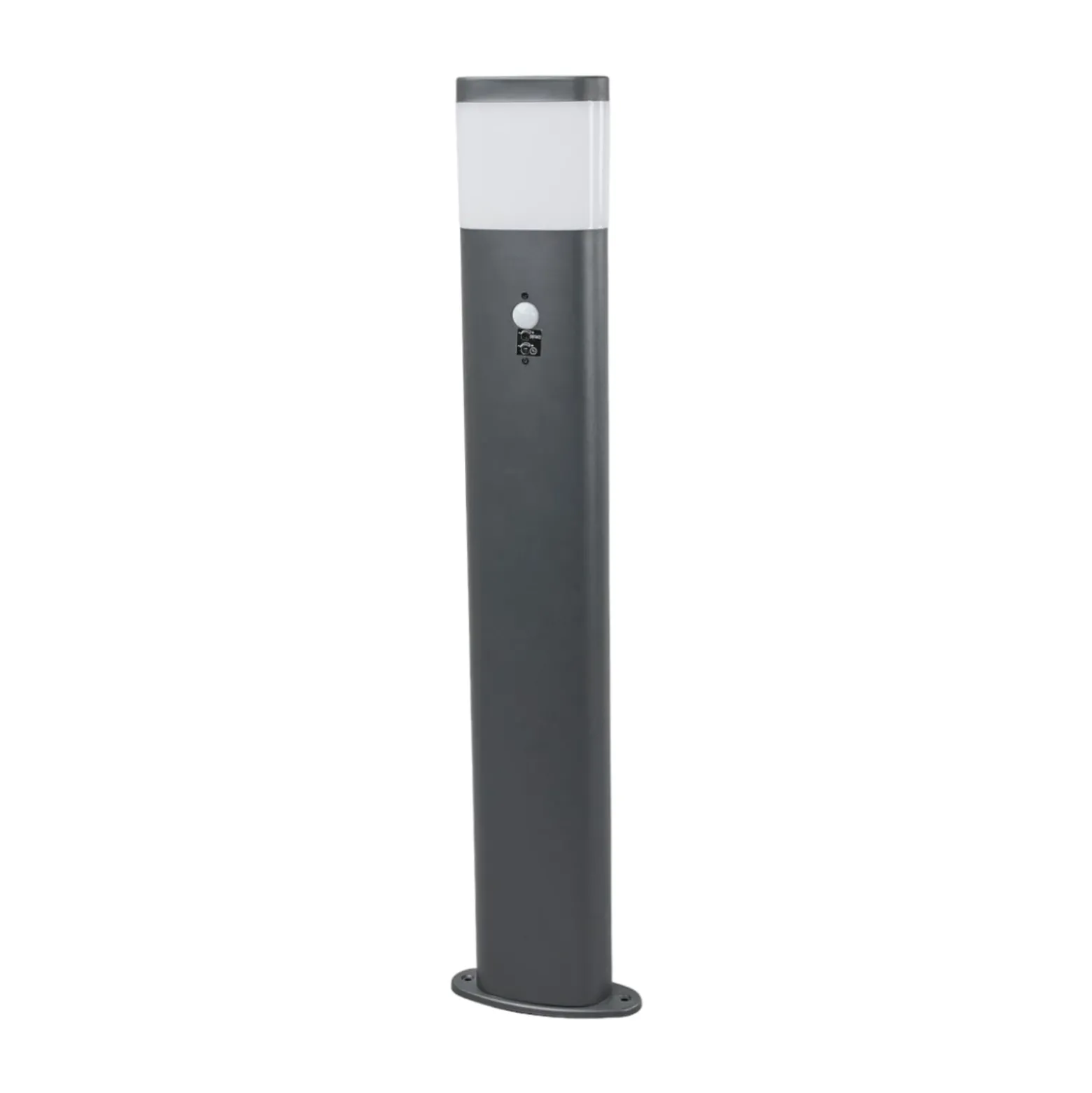 Lindby LED-Wegeleuchte Obri, 80 cm, anthrazit, Sensor