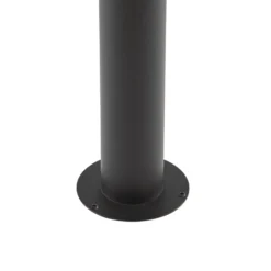 Lindby LED-Wegeleuchte Soran, schwarz, 100 cm, Metall, IP44