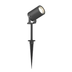 Lindby Lobelia Erdspießstrahler, GU10, IP65, verstellbar