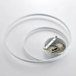 Lindby Nerwin LED-Deckenleuchte, rund, weiß