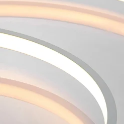 Lindby Nerwin LED-Deckenleuchte, rund, weiß