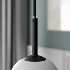 Lindby Pendelleuchte Etiena, 116 cm, 5-flammig, Glas, G9