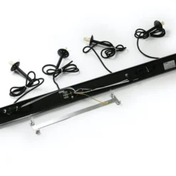 Lindby Pendelleuchte Etiena, 116 cm, 5-flammig, Glas, G9