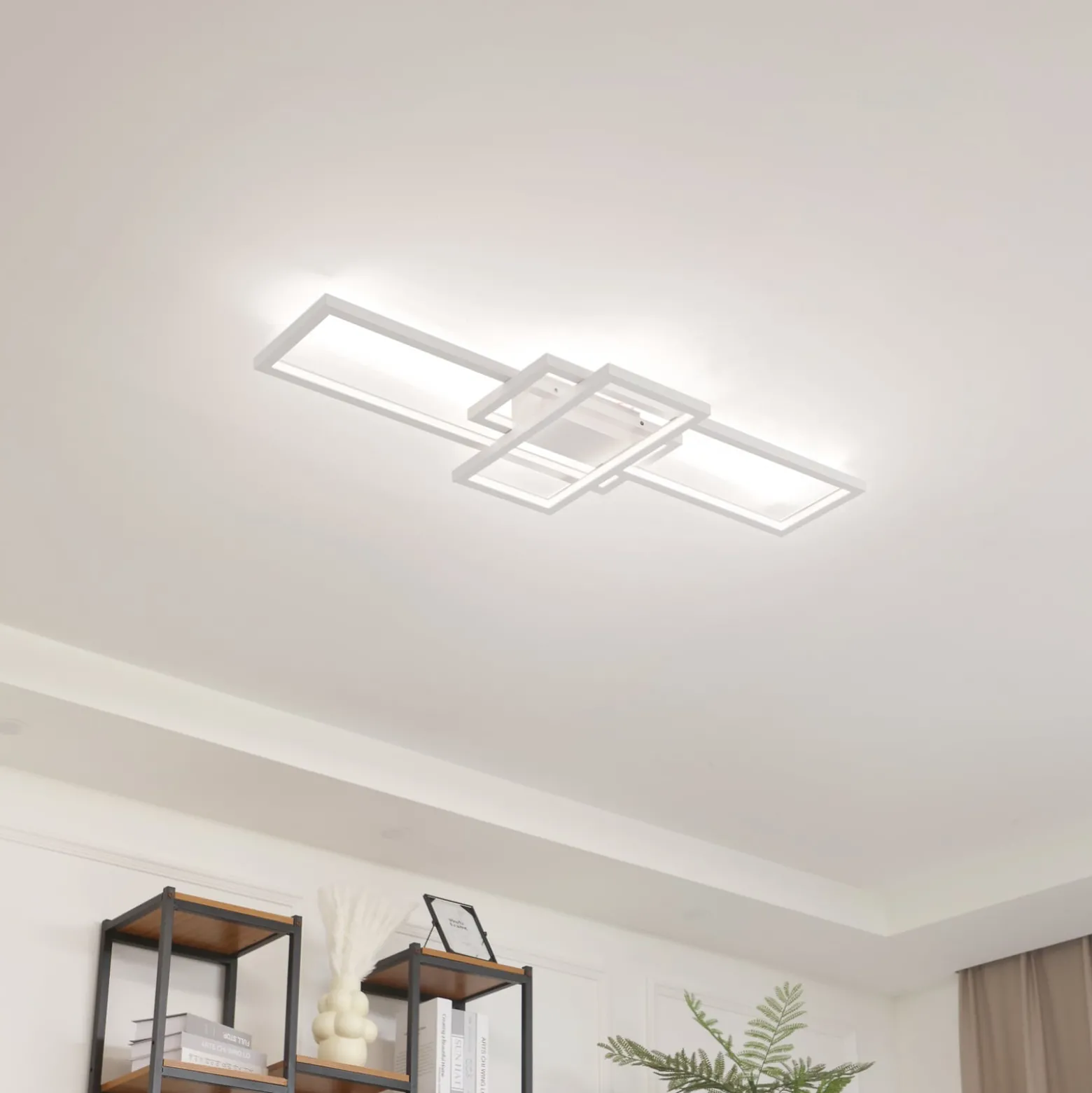 Lindby Poppy LED-Deckenleuchte mit Dimmfunktion
