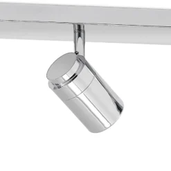 Lindby Remilan Deckenstrahler, chrom, lang