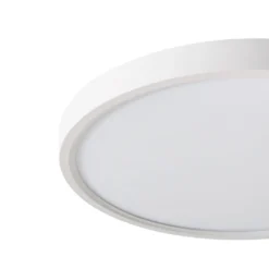 Lindby Smart LED-Deckenleuchte Deika, Ø 30 cm, weiß, Tuya