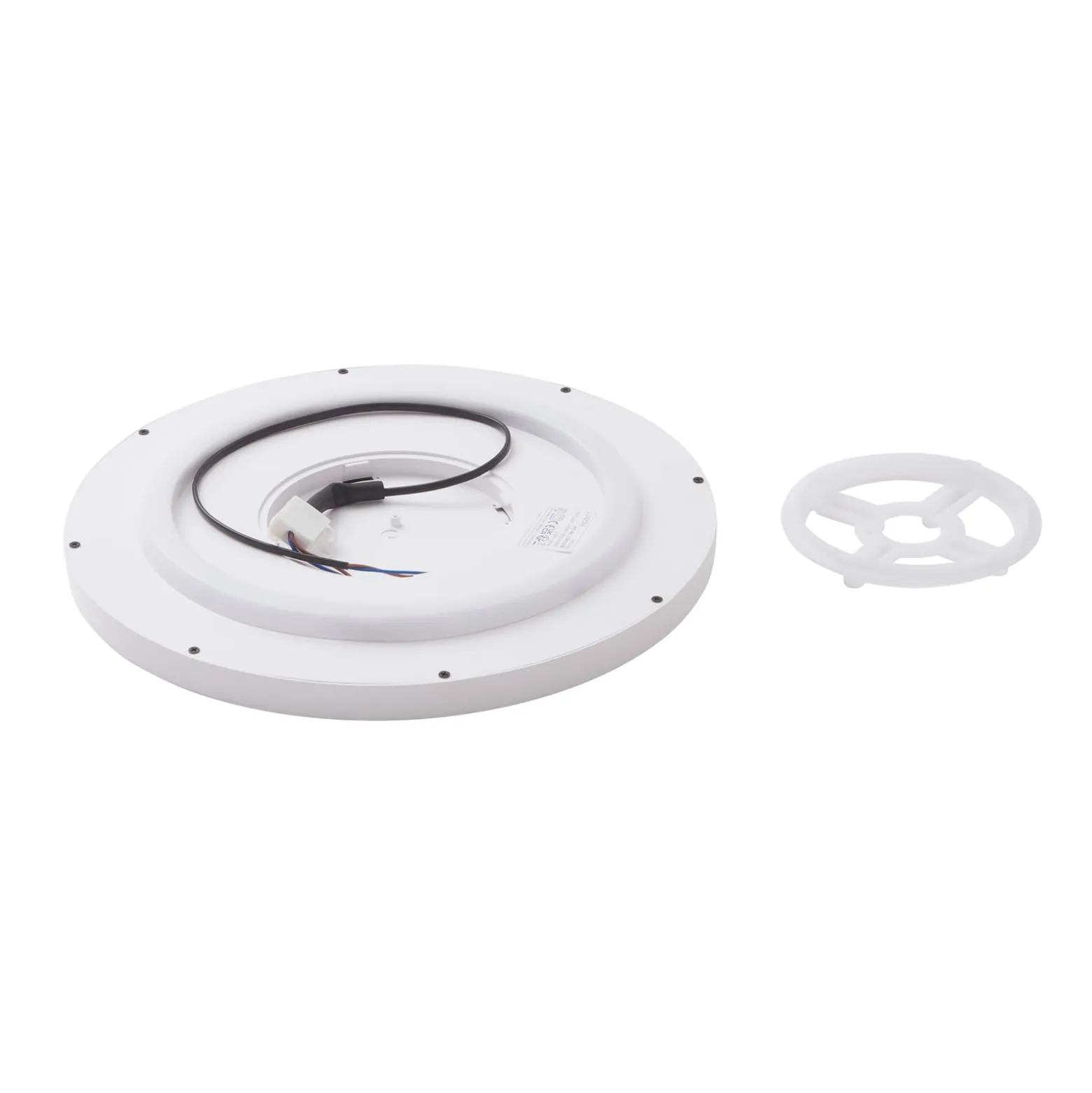 Lindby Smart LED-Deckenleuchte Denora, weiß, RGB, CCT, Tuya