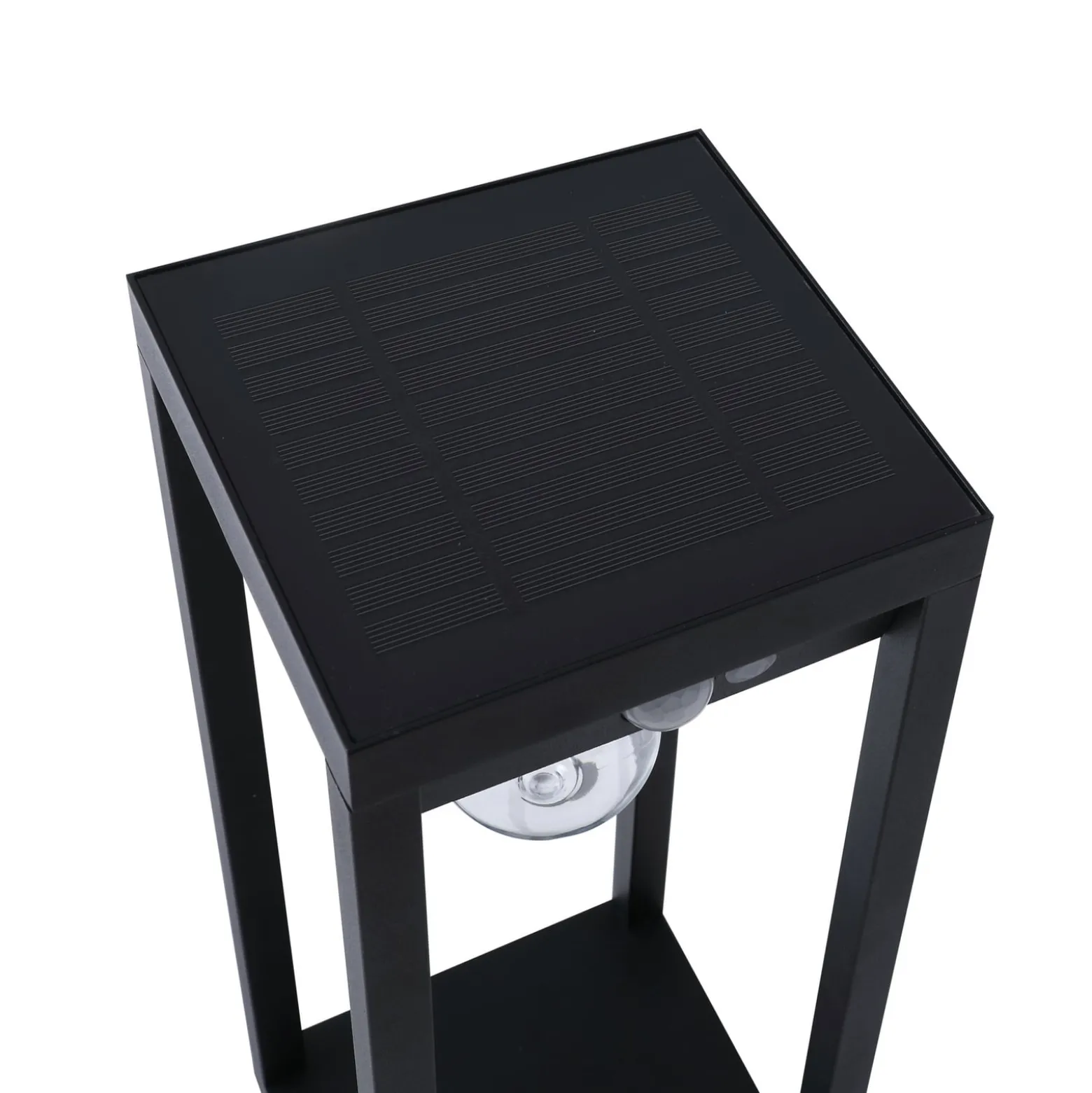 Lindby Smart LED-Solar-Sockelleuchte Enea, Sensor, CCT, RGB