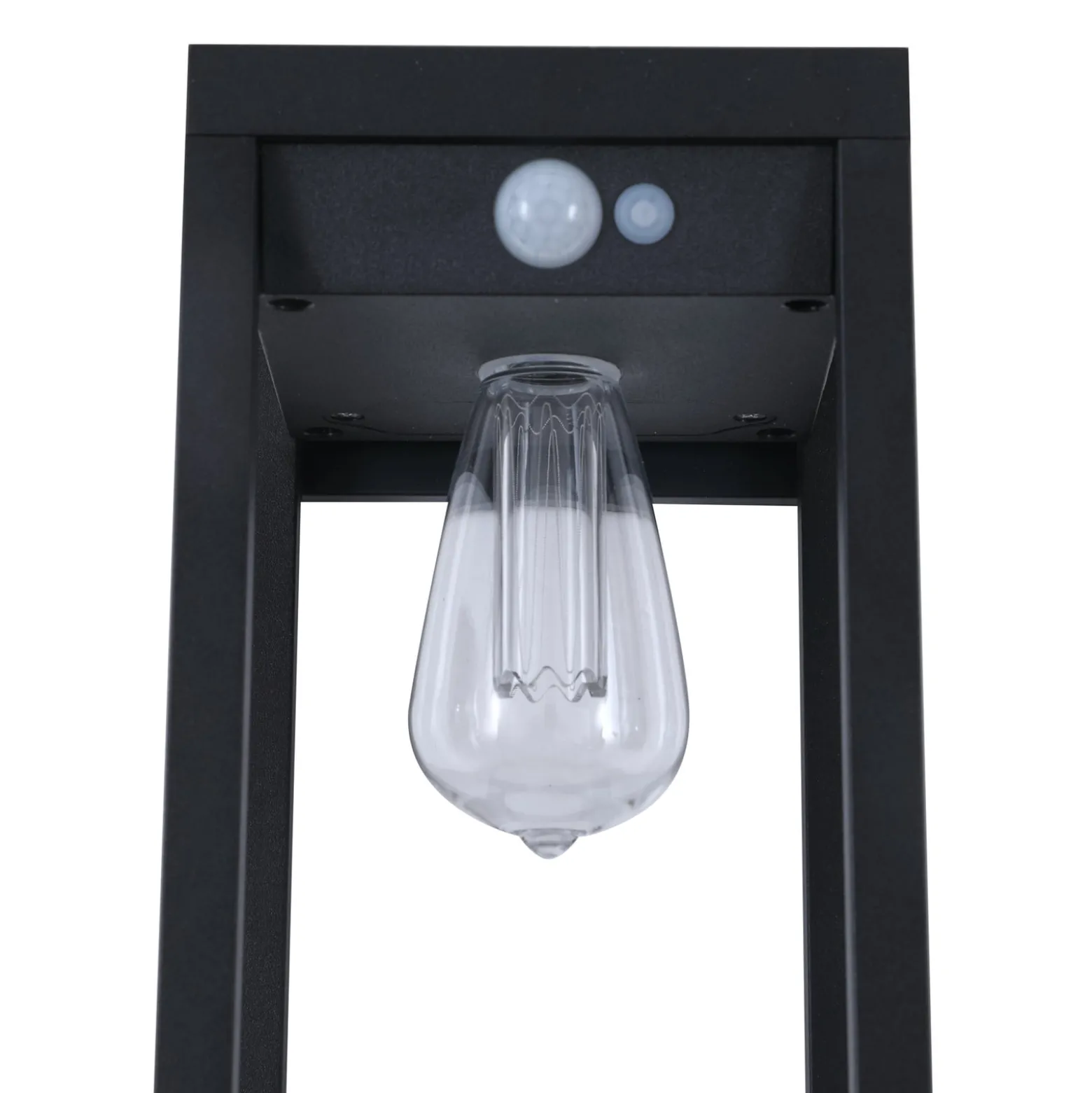 Lindby Smart LED-Solarwandlampe Enea, Sensor, CCT, RGB, Tuya