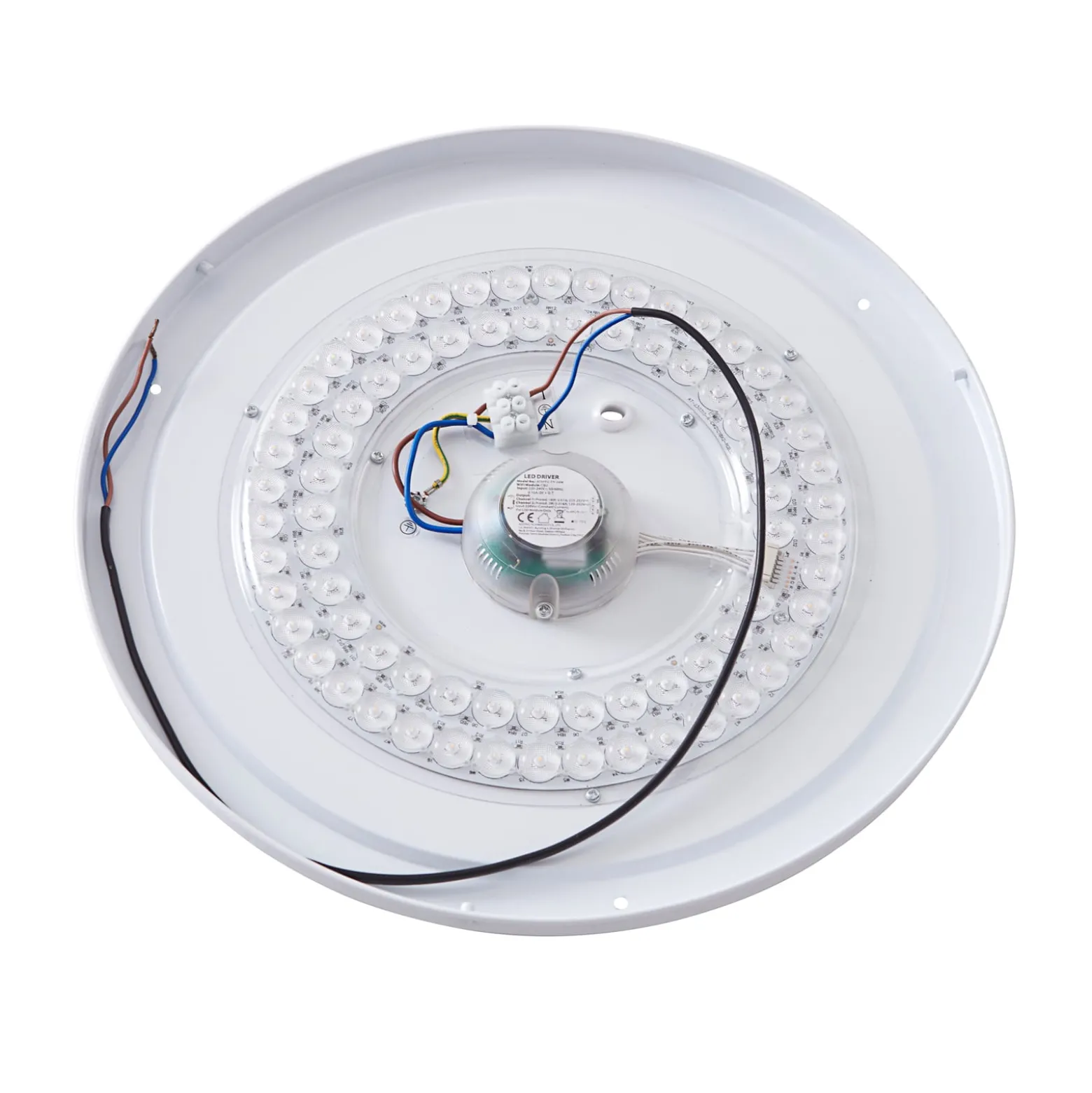 Lindby Smart Swaran LED-Deckenlampe, Ø39,5cm, RGB, CCT, Tuya